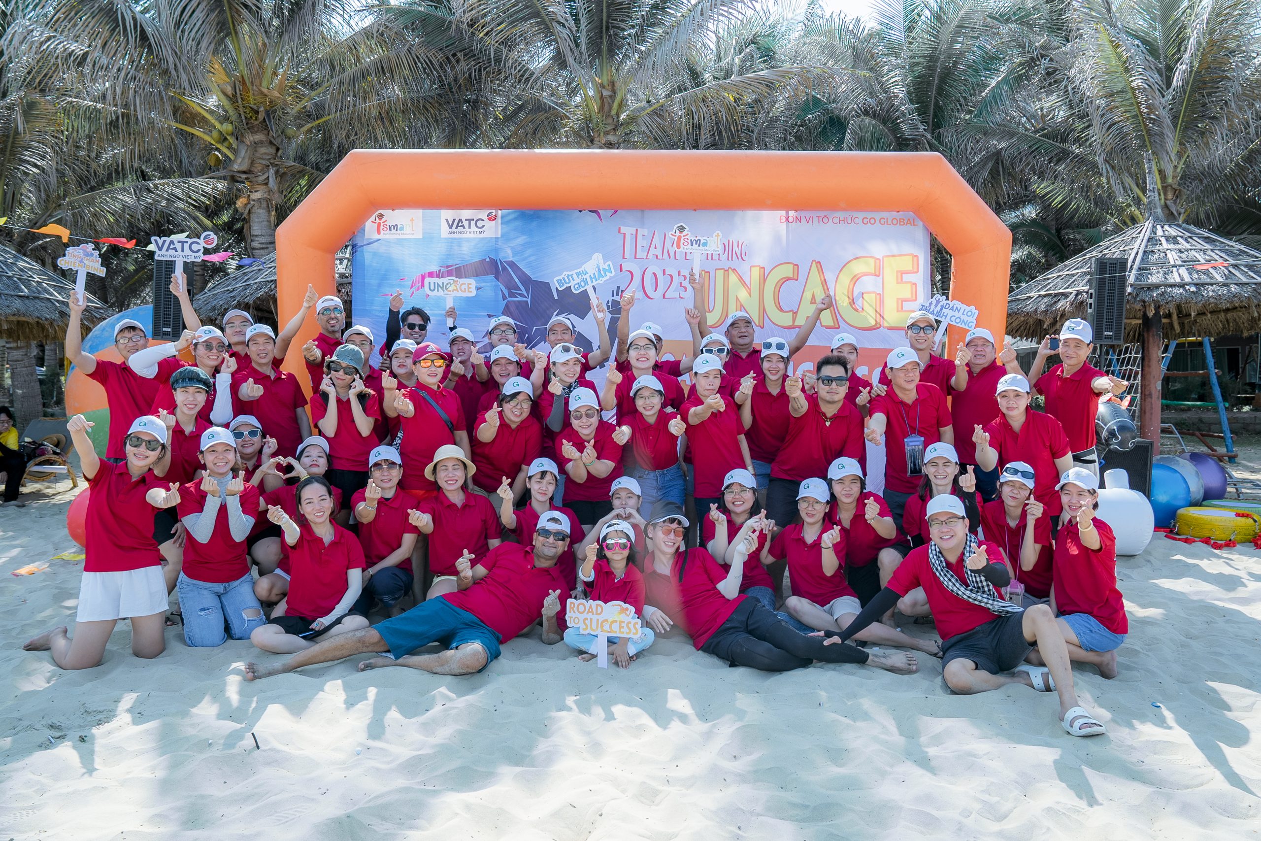 GO GLOBAL TỔ CHỨC TEAM BUILDING TRAINING CHO ANH NGỮ VATC VÀ iSMART EDUCATION CẦN THƠ