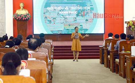 HẬU GIANG: TỔ CHỨC HỘI THẢO GIÁO DỤC KỸ NĂNG SỐNG VÀ TRƯỜNG HỌC HẠNH PHÚC